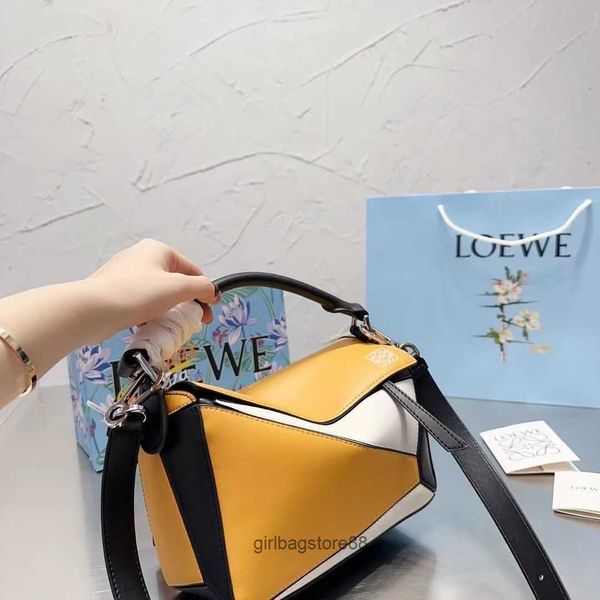 

lowe bag patchwork lowe designer splicing body bags purse puzzle classic diamond large capacity cross bag men women's lady same shoulde