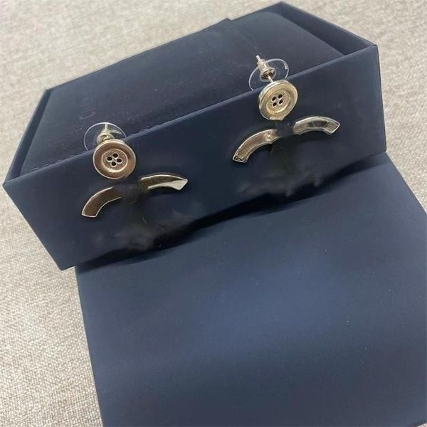 

fashion stud jewelry designers luxury earrings 18k plated gold silver womens mens c letters earring trendy orrous small letters designer ear