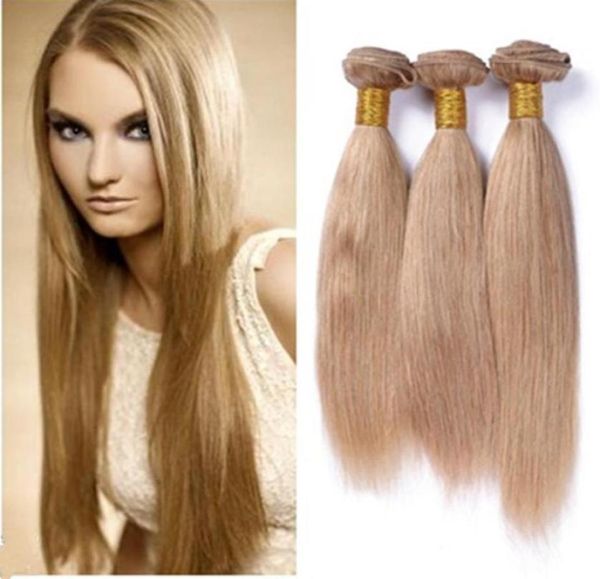 

8a ruma hair honey blonde 3 bundles unprocessed straight hair human hair weaves virgin 18 inch 100gpc factory 76092051935206, Black;brown