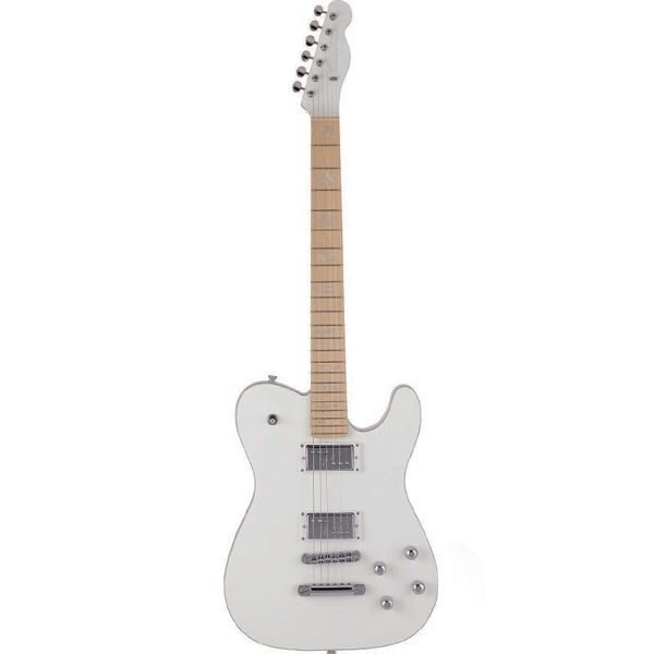 

haruna tl boost maple fingerboard arctic white electric guitar