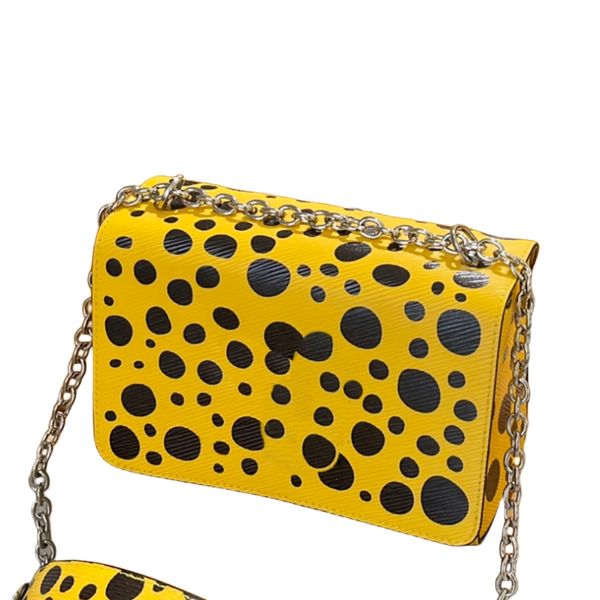 

designer shoulder bag wallet on a chain new love twist denim fashion messenger bag cross body bag evening bas baguette bag makeup bag women