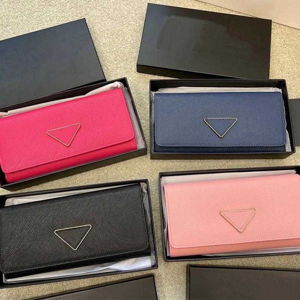 

designer purse ladies wallet blue wallets leather coin purse card holder long women classic fashion cardholder quality purses, Red;black