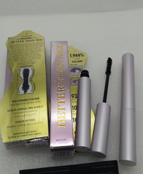 

2pcs eye lashes makeup mascara extension long lasting curling eyelash brush with pink aluminum tube 8ml8164926
