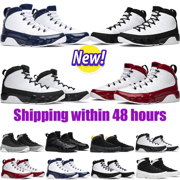 

men basketball shoes 9s jumpman 9 bred university gold blue gym chile red unc cool particle grey racer blue statue anthracite sport sneakers