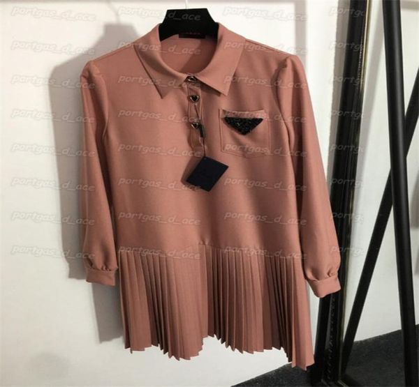 

womens casual dress pleated long sleeve dresses vintage heart button design dress7537948, Black;gray