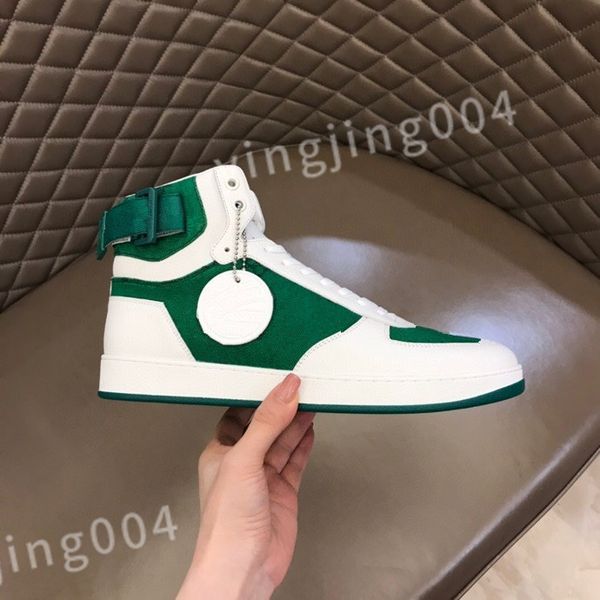 

luxury men leather sneakers leather flat trainers lace-up casual shoes outdoor runner trainers sport shoes rd0810, Black