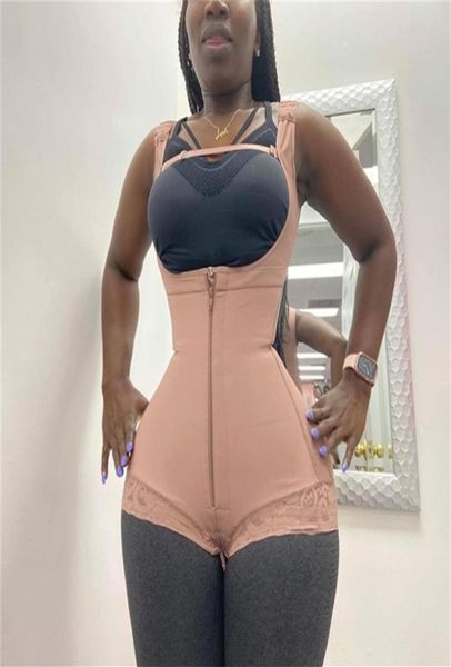 

women double compression garment adjustable straps hourglass figure fajas colombianas originales skims bbl post op surgery 22022539668691