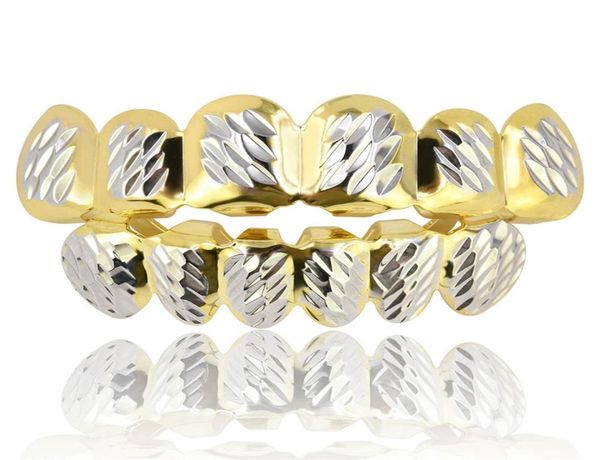 

hip hop dental grillz s gold titanium sport accessories funny braces metal silver color electroplate copper teeth grill wome1618938