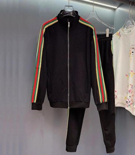 

men039s street long sve men039s suit casual wear white cloth autumn running sportswear a set of handsome69444375127021, Gray