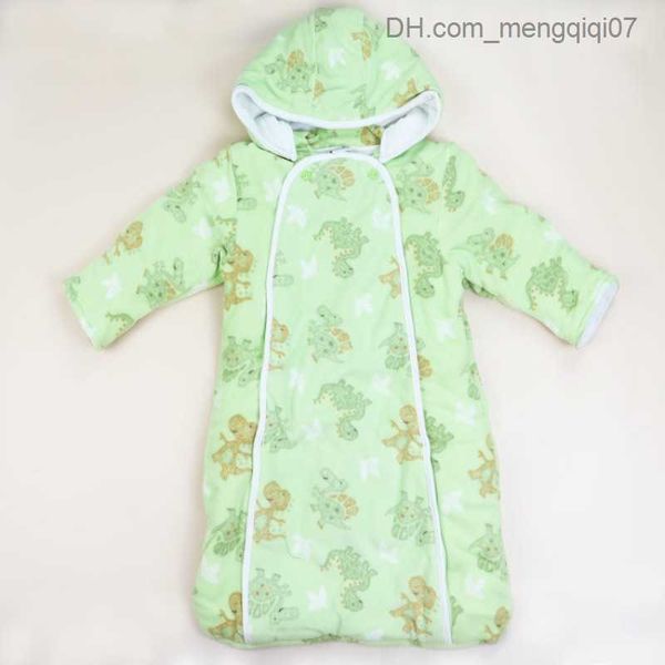 

pajamas kangobaby cotton gauze summer sleeping bag fashion print animal soft sleeveless newborn baby sleeping bag z230810, Blue;red
