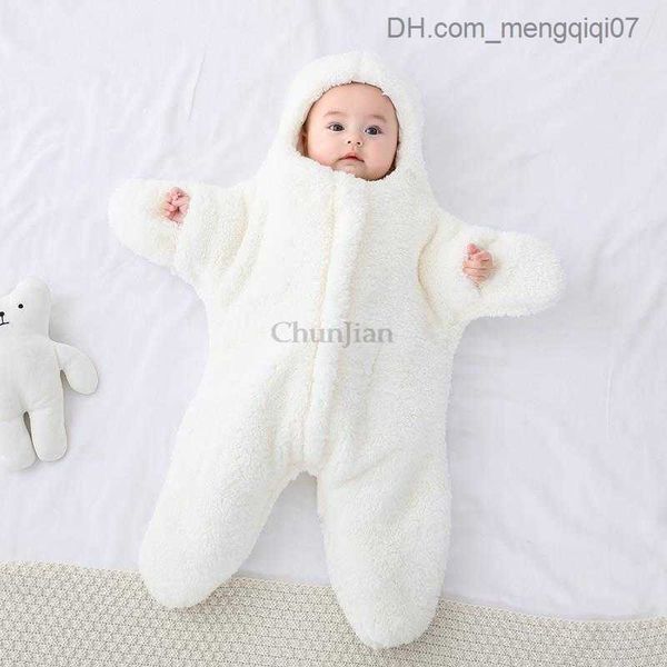 

pajamas white star shaped baby sleeping bag for newborns suitable for baby products packaged in 3m and 6m cocoon envelopes z230811, Blue;red