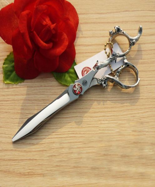 

2017 6 inch hairdressing scissors professional japan 440c hair scissors barber shears hair cutting 115012