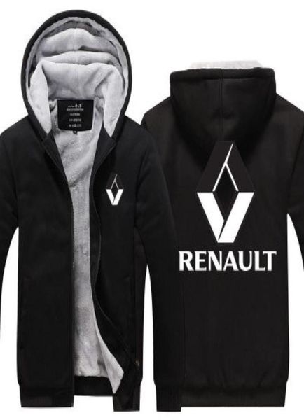 

2019 winter hoody renault car logo men women thicken autumn hoodies clothes sweatshirts zipper jacket fleece hoodie streetwear7309471, Blue;black