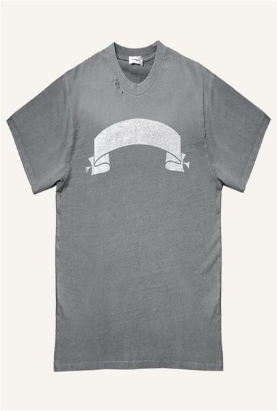 

distressed tshirt men women 1 quality oversized destroyed print t shirts tee short sleeve3491834, White;black