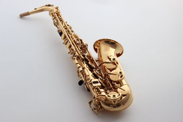 

original yamaha yas-82z e flat alto saxophone drop eb musical instrument professional saxe airducts handmade flower sax saxofone