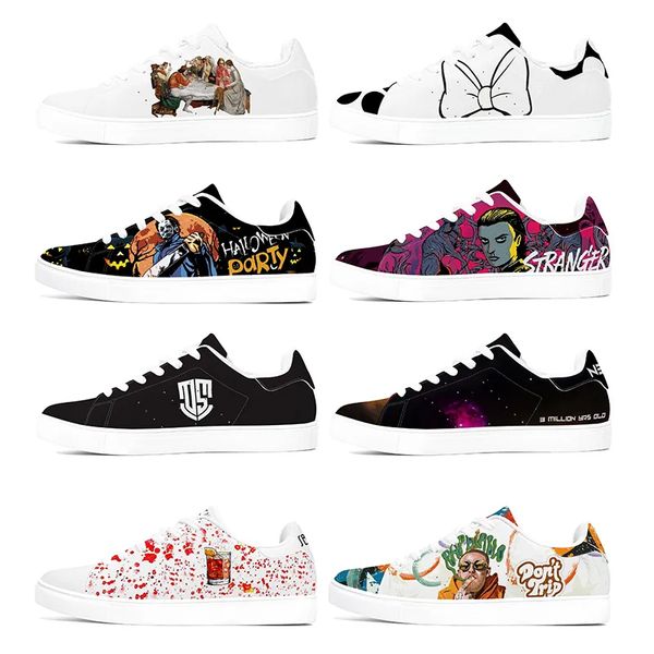 

fashion custom pattern diy shoes letter flowers green mens womens cartoon new purple water sports trainers sneakers 36-48