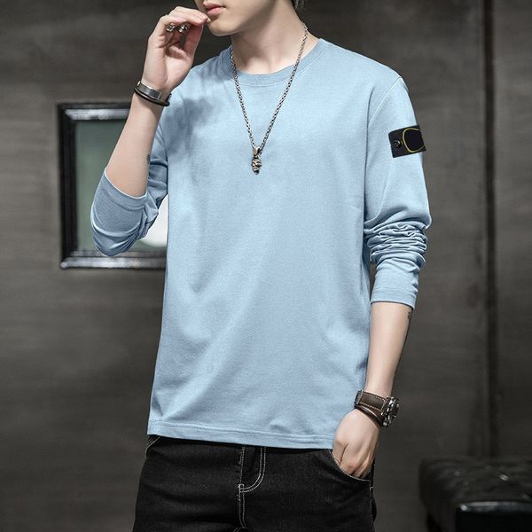 

2023 fashion hoodie luxury brand men's long-sleeved simple casual coat spring and autumn warm comfortable coat solid color all-matching, Black