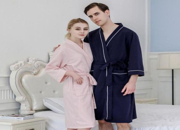

couples robe bride and groom sleepwear travel honeymoon robes pajamas bathrobe nightgown spa bridal robes dressing gow37052938044225, White