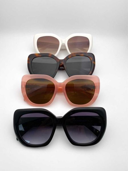 

arc de triomphe sunglasses cl40226u classic oversize large frame concealing flesh showing small face fashionable combination, White;black