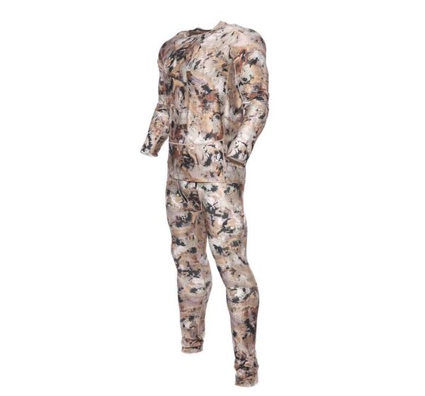 

hunting sets 2021 sitex waterfowl lightweight crew quickdrying thermal underwear68812337132910, Camo