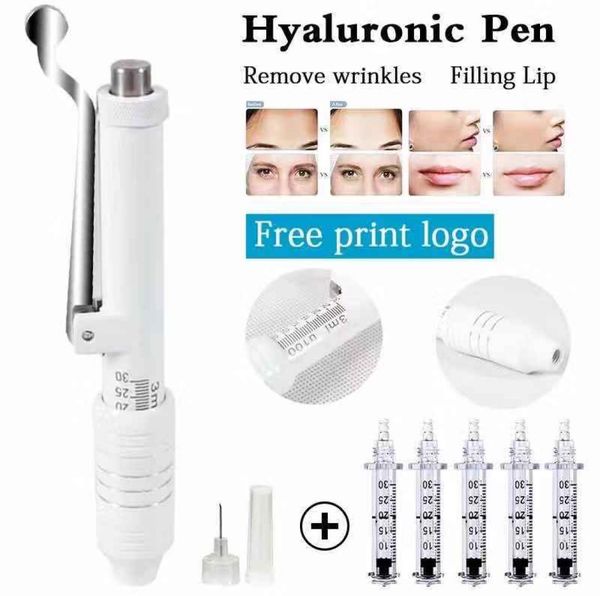 

hyaluron pen black white atomizer hyaluron gun mesotherapy gun for antiwrinkle skin rejuvenation lip lifting with 5pcs adapter 1p2324571