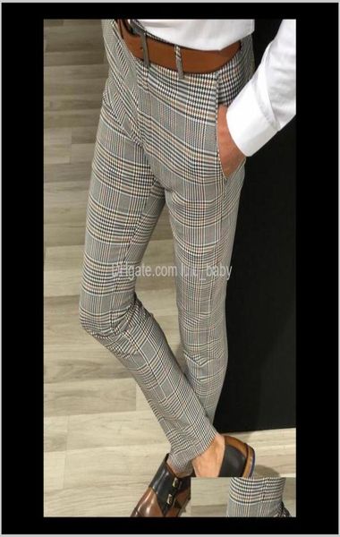 

men039s pants clothing apparel 3 models mens slim fit trousers check casual pants joggers tartan jogging skinny bot pbgzz6692329, Black