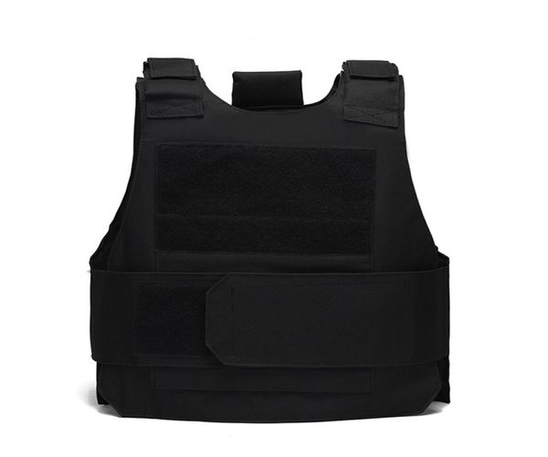 

men039s vests tactical army vest down body armor plate tactical airsoft vest cp camo 2209013105038, Black;white