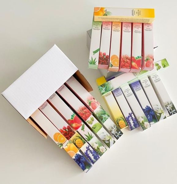 

30pcs nail nutrition oil pen 15 smells nail treatment revitalizer cuticle oil pen soften nourish manicure nail care product set5852299