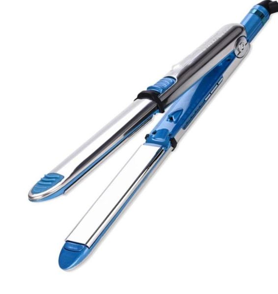 

hair straightener iron nano tourmaline ceramic iron flat irons professional hair curler salon styling tools59432562814926, Black