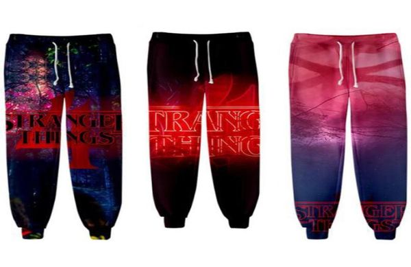 

stranger things season 4 sweat pants 3d joggers pants casual trousers menwomen hip hop sweatpants streetwear cosplay costume6534812, Black