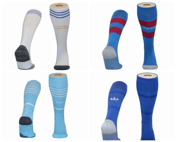 

2022 real milan sports socks kane madrids benzema lewandowski smith rowe grealish city mount pulisic b fernandes mbappe soccer adu1117751, Black