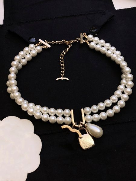 

high end luxury necklace channel pendant 100% silver fashion boutique designer necklace 18k gold women's jewelry
