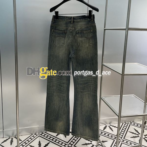 

luxury women jeans woman denim pants black gray distressed design jean trouser