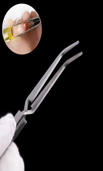 

whole 1pcs nail professional tools multifunction clip stainless steel tweezers acrylic paillette nipper picking uv gel shapi5735171