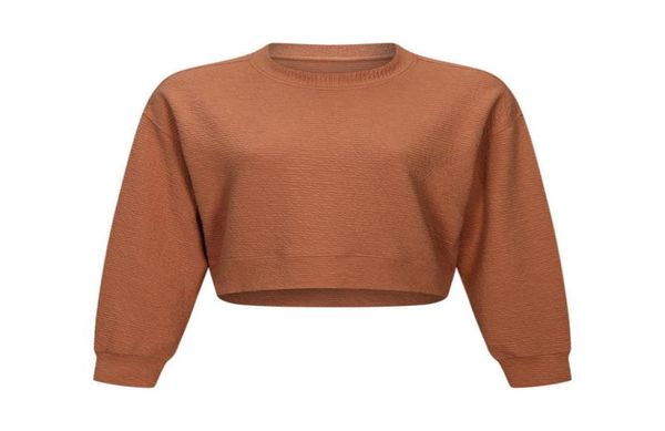 

womens tshirt tee designers clothes clothing sweatpants women tracksuits autumn winter short yoga sweater loose casual sport6275813, White