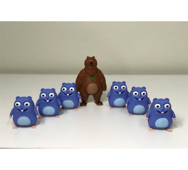 

v lemmingler oyuncaclary grizzy and the lemmings figure toys4691615, Blue