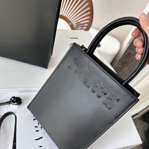 

new letter standard a4 tote commuter designer bags shoulder crossbodybag lowe smooth cowhide embossed foreign style 3d white collar outgoing