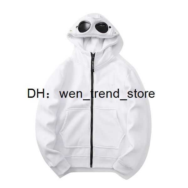 

cp hoodie men autumn winter round lens sweatshirt pure cotton zipper hooded fleece korean harajuku oversize jacket compagnie 2 73rw, Black