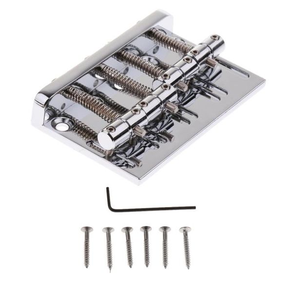 

4 string bass bridge for fender precision jazz bass replacement8334718