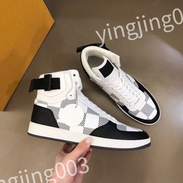 

2023 new whoelsale downtown shoe leather shoes technical sneaker shoes fabric chunky rubber casual walking discount trainer rd0810, Black