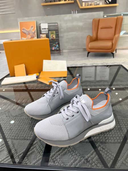 

casual shoes 2023 new men's cowhide material sports shoes fashion luxury design casual breathable, Black