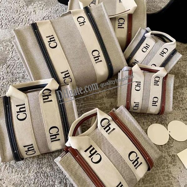 

woody tote bag women handbags canvas shopping bag nylon fashion linen large beach bags luxury designer travel crossbody shoulder bag wallet