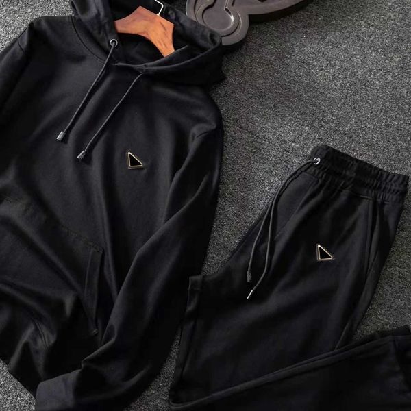 

men's tracksuits hoodie sets sweatshirts and pants designer tracksuits jumpers suits spring autumn tracksuit with letters budge black b, Gray