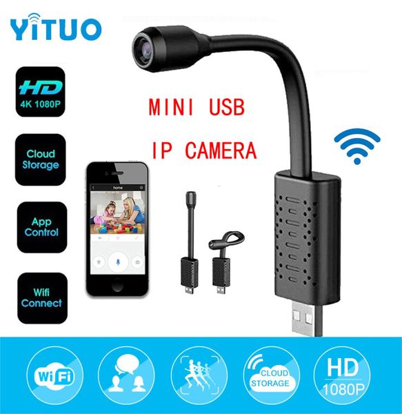 

yituo mini usb wifi ip camera full hd 1080p p2p cctv cameras with sd card slot cloud storage smart surveillance motion detect alar3462549