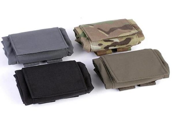

outdoor mini foldable magazine drop dump pouch tactical rollup molle pouch storage bag cordura3574607