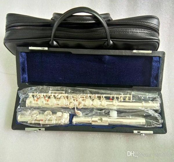 

new jupiter jfl511es silver flute 16 holes closed c key cupronickel silvering flauta transversal instrumentos musicale flute and 5289646