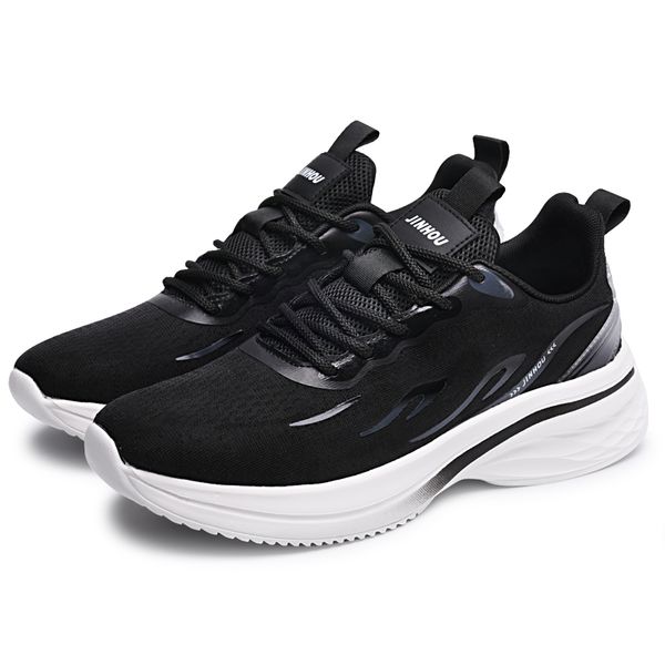 

men's shoes, mesh shoes, sports, running, casual, deodorant trendy shoes, Black