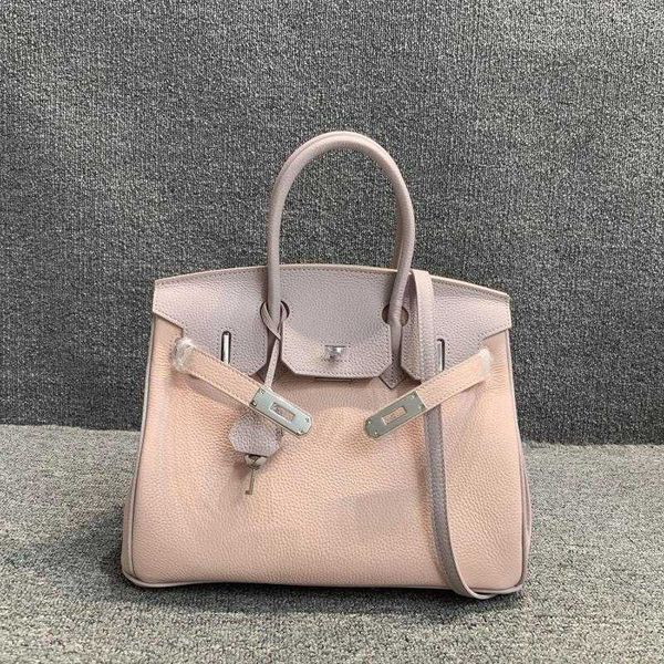 

brikis's tote bags h ermes for sale bag essence genuine leather women's version cow color contrast handheld shoulder buckle with r