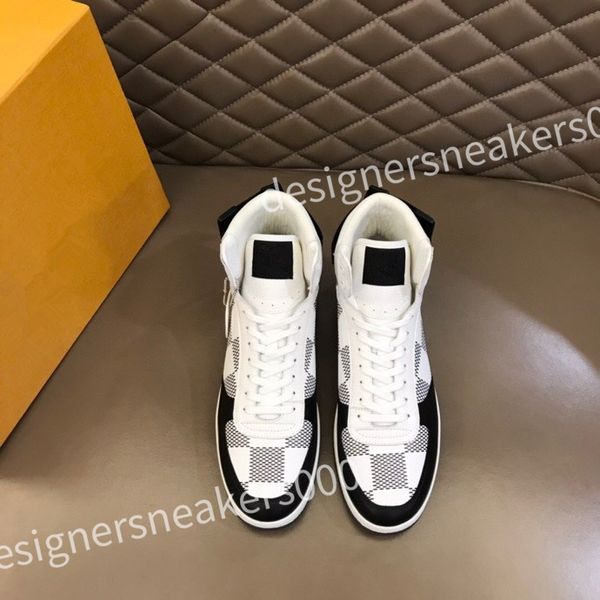 

brand casual shoes shoes retro men's leather lace-up fashion printing trainer sports women's casual sports small white shoes rd081, Black