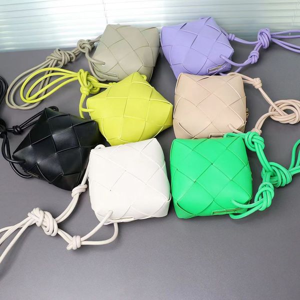 

authentic fashion bucket woven designer outlet bags genuine leather square bag crossbody bags houlder bags designer women bag brand women ba